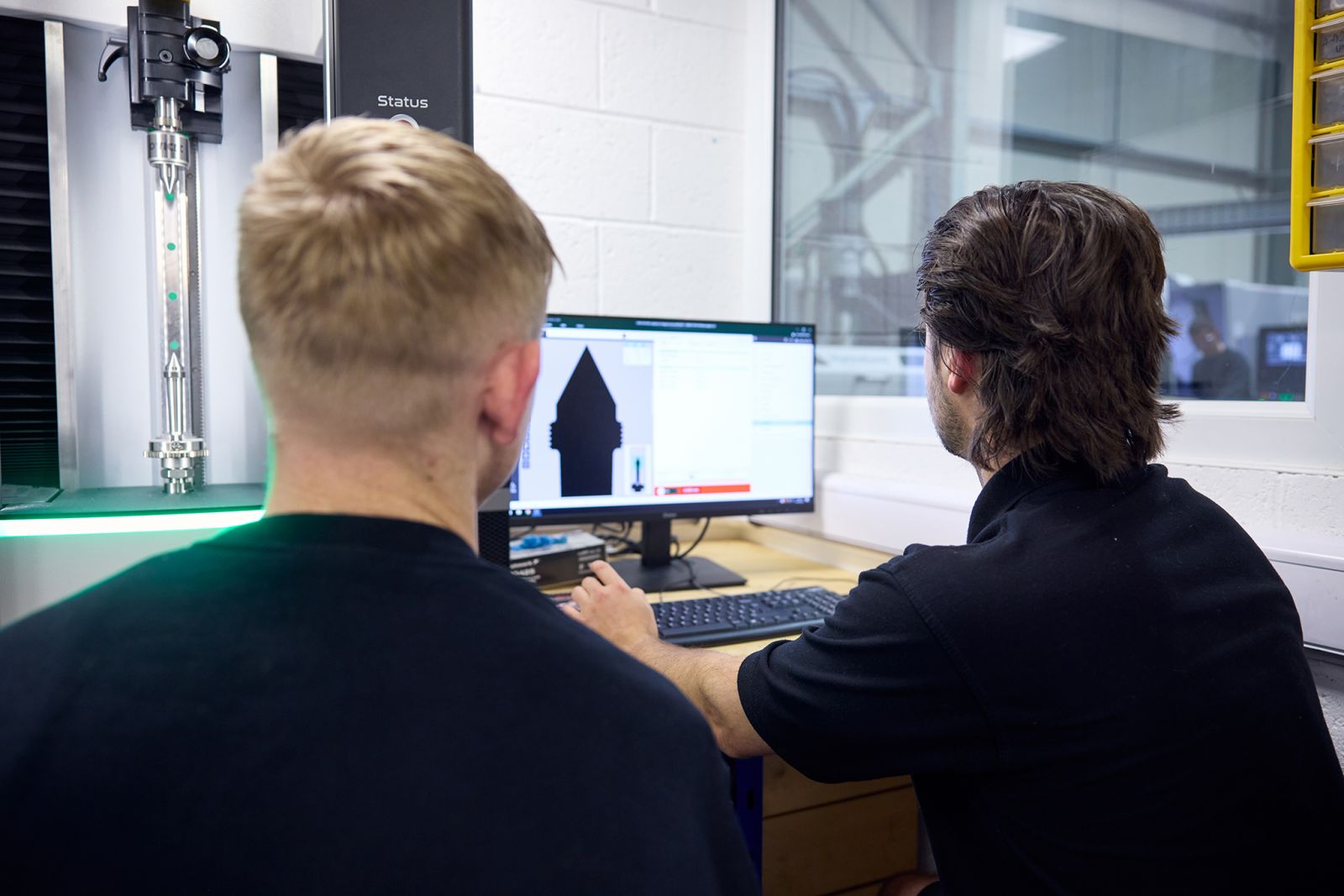 Brad and Ryan setting up our VICIVISION M306
