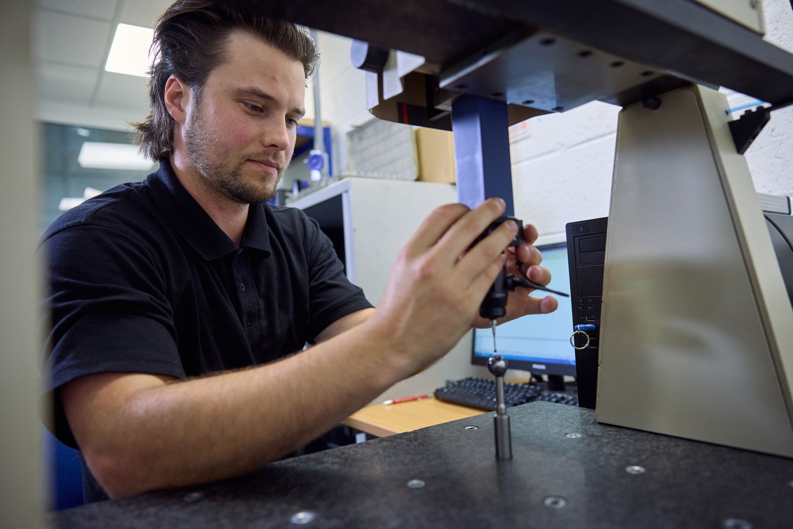Brad using our MITUTOYO EURO-C A544